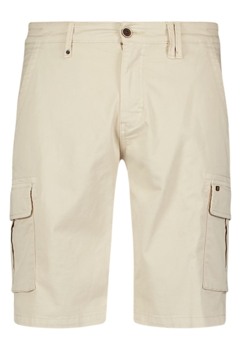 NO-EXCESS short cargo garment dyed + stone wa
